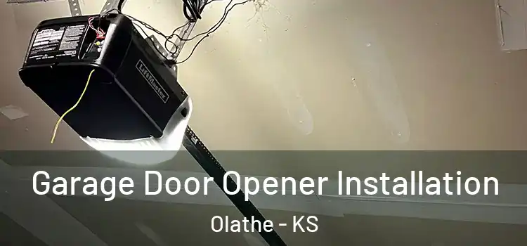  Garage Door Opener Installation Olathe - KS